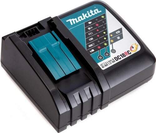 MAKITA Зарядное устройство DC18RC 7.2-18 Ni-Mh. 14.4-18 Li-ion, без упаковки