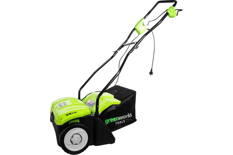 Аэратор электрический 1100Вт 32 см /Greenworks
