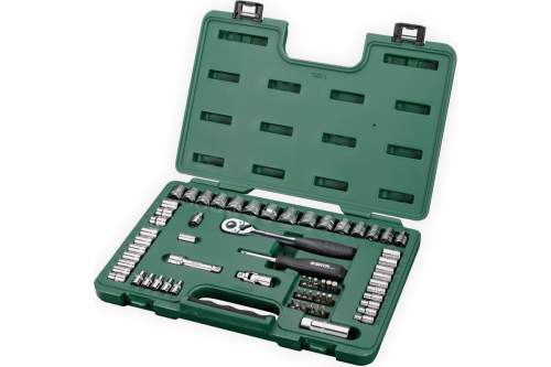 SATA Набор головок 1/4"+3/8" (65 предметов)