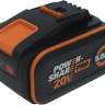 WORX 20В 5,0 Ач WA3645 Аккумулятор WORX WA3645, 20В 5,0 Ач - WORX 20В 5,0 Ач WA3645
