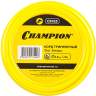 CHAMPION C5025 Корд триммерный Champion Star нейлон, желтого цв., звездочка, 2.4 мм х 12 м - CHAMPION C5025