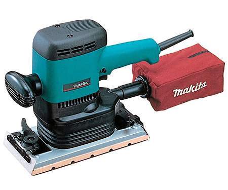 MAKITA Шлифовальная машина вибрационная.600Вт, 115 х 229мм, 6000/мин, 3кг (9046)