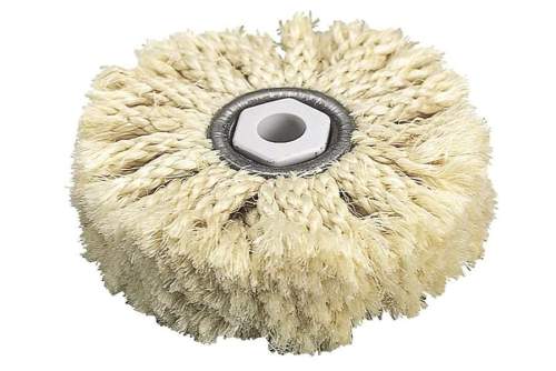 Щетка полировальная для начальн. полиров. из сизаля, 85Х20мм, посадка 10мм/ВОЛЬФКРАФТ