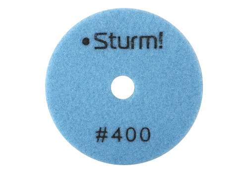Круг шлифовальный гибкий Sturm! 9012-D100-400