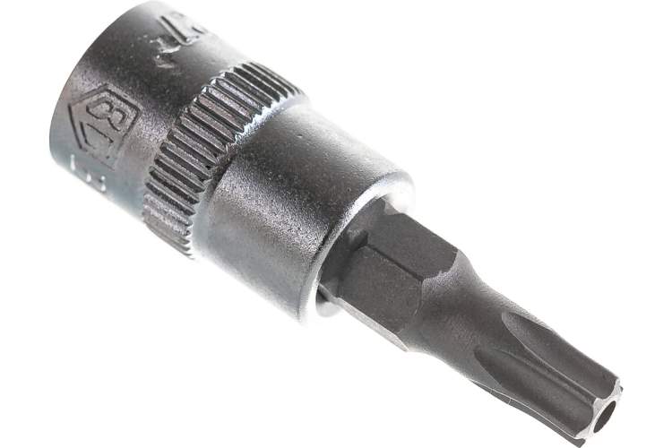 Бита-головка 1/4" Torx с отверстием Т27 BERGER
