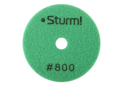 Круг шлифовальный гибкий Sturm! 9012-D100-800