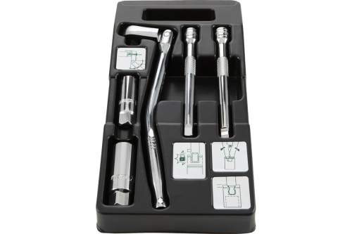 SATA Набор головок 3/8" 5 пр.