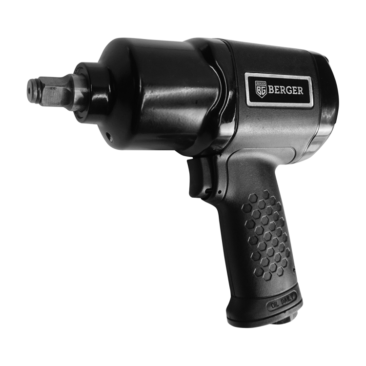 ГАЙКОВЕРТ ПНЕВМАТИЧЕСКИЙ УДАРНЫЙ 1/2" 885 НМ «КВАЗАР» BERGER BG1437