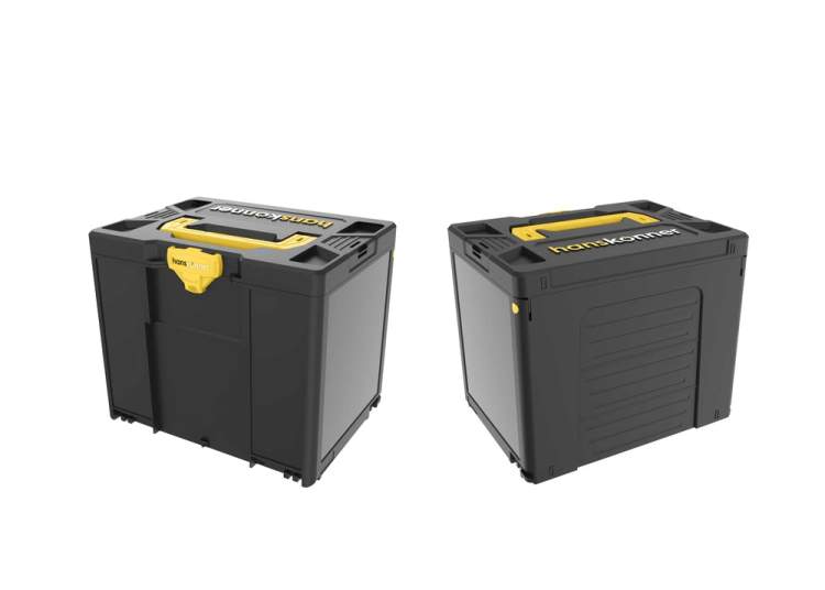 HS003P ящик модульный Hanskonner, р-р XXL, единая система хранения HANSTORAGE,395.5x295.5x330мм