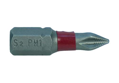 Биты PH1x25мм, сталь S2, 10шт, БОЕКОМПЛЕКТ