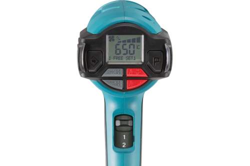 MAKITA Термопистолет строительный, 2000 Вт, 50/650 гр, 200-550 л/мин, 7 насадок, кейс HG6531CK