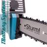 Аккумуляторная цепная пила Sturm! CSC1808BL 1BatterySystem без ЗУ и АКБ - Аккумуляторная цепная пила Sturm! CSC1808BL 1BatterySystem без ЗУ и АКБ