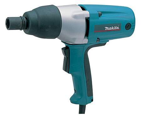 MAKITA Гайковерт ударный. 400Вт, 350Нм, 1/2", ударов 0-2000/мин,  М12-М22, кейс, 2,9 кг.