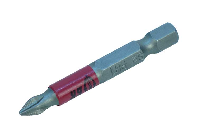 Биты PH1x50мм, сталь S2, 10шт, БОЕКОМПЛЕКТ