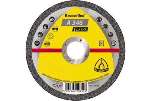 Круг отрезной 125x1,6x22.23 KT/EXTRA/A346EX/S/GER сталь, металл