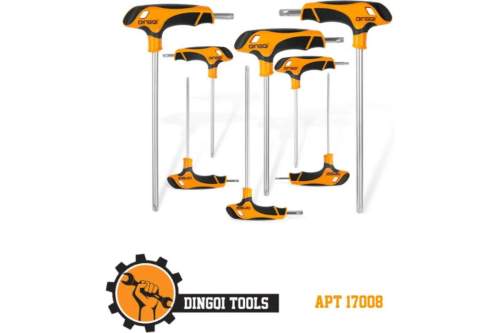 Набор ключей шестигранных DINGQI Torx T10-T50, 8 шт