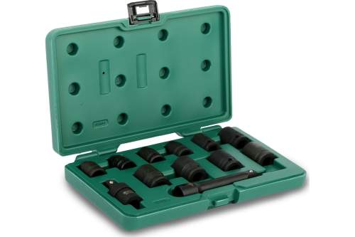 SATA Набор головок торцевых ударных 1/2" (12пр.)10-24 мм