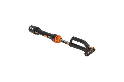 Воздуходувка аккумуляторная бесщеточная WORX WG543, 20 В, АКБ 4Ач*1 ЗУ 2А//WORX