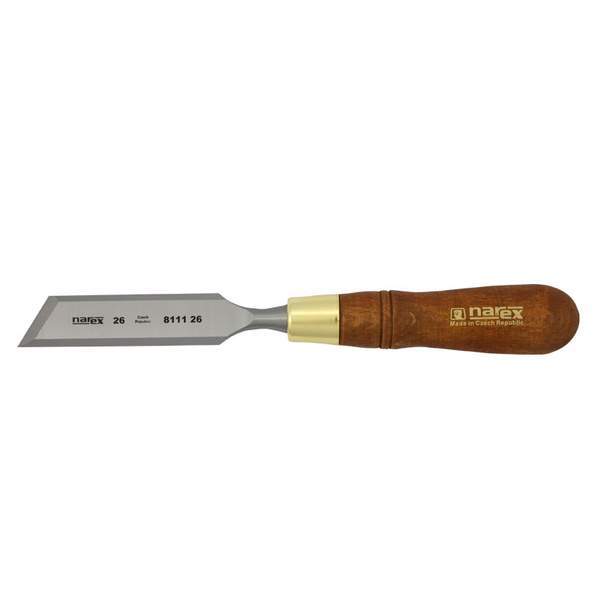 Стамеска косая правая с ручкой WOOD LINE PLUS 12 мм /Narex/
