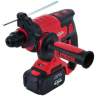 17626 ELITECH Перфоратор аккум. б\щет,18В,SDS+,Li-ion,3реж,1.7Дж,0-4500у\м,2.8кг,кор,б\акк и з\у - 17626