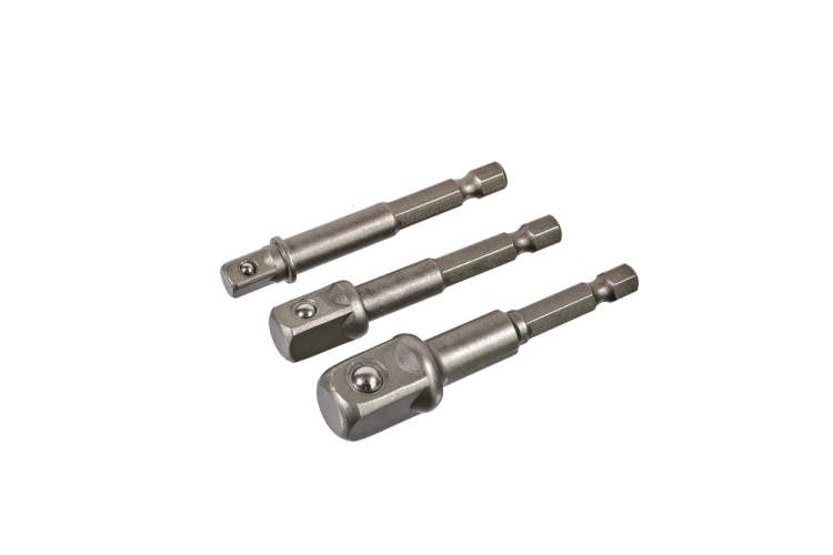 Набор адаптеров для торцевых головок 3 шт., 1/4&ampquot, 3/8&ampquot, 1/2&ampquot Sturm!