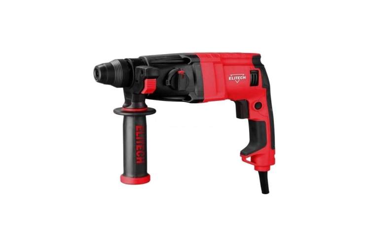 ELITECH Перфоратор 440Вт,SDS+,3реж,1.2Дж,0-7500у\м,1.86кг,чем,патрон+адаптер,буры 3шт