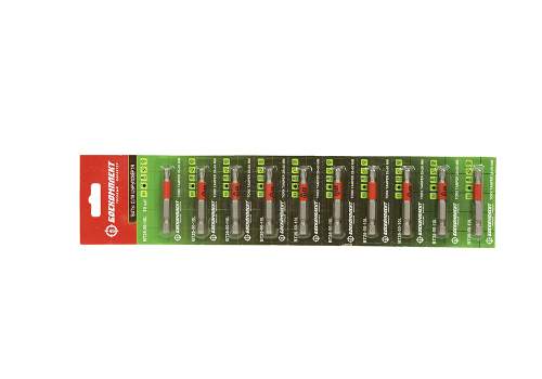Биты t25x50мм, Torx Tamper, сталь S2, 10шт ЛЕНТА, БОЕКОМПЛЕКТ