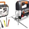 WORX WX478.1 Лобзик (650Вт, 1000-3100 ход/мин, длина хода 20мм, щеточный) кейс, 2,3кг//WORX - WORX WX478.1