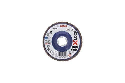 BOSCH X-LOCK Круг лепестковый 125мм G60 B. f. M. пл.