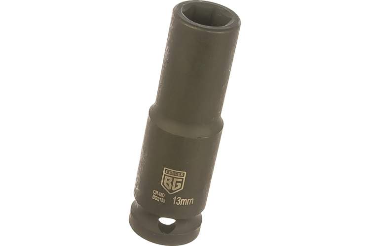 Головка торцевая удлиненная ударная 1/2" 13мм BERGER