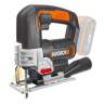 WORX WX543.9 Лобзик аккумуляторный (0-2600об/мин, длина хода 24мм, 20В, без АКБ и ЗУ) коробка, 1,7кг//WORX - WORX WX543.9