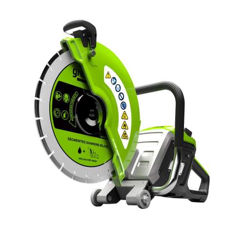 Бетонорез аккукм.350 мм, 4,3 кВт.82В РС14(без АКБ и ЗУ)/Greenworks