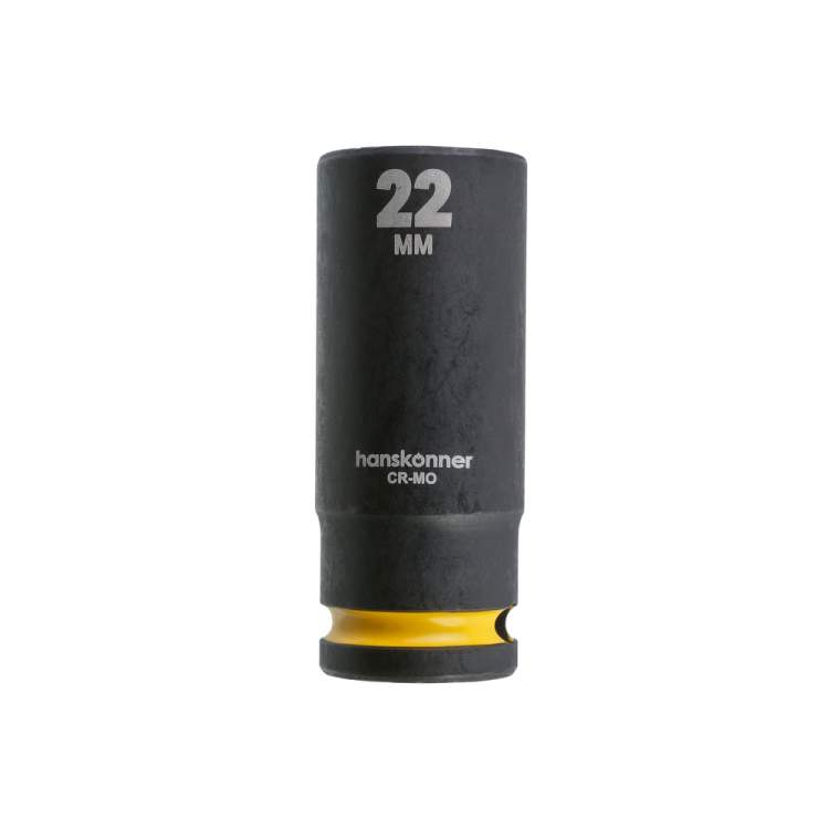 HK1045-19-1/2X22L Головка торцевая ударная глубокая 1/2&ampquot 22 мм