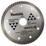 MAKITA Диск алмазный сплошной рифленный по граниту Turbo 125х22,23 - MAKITA Диск алмазный сплошной рифленный по граниту Turbo 125х22,23