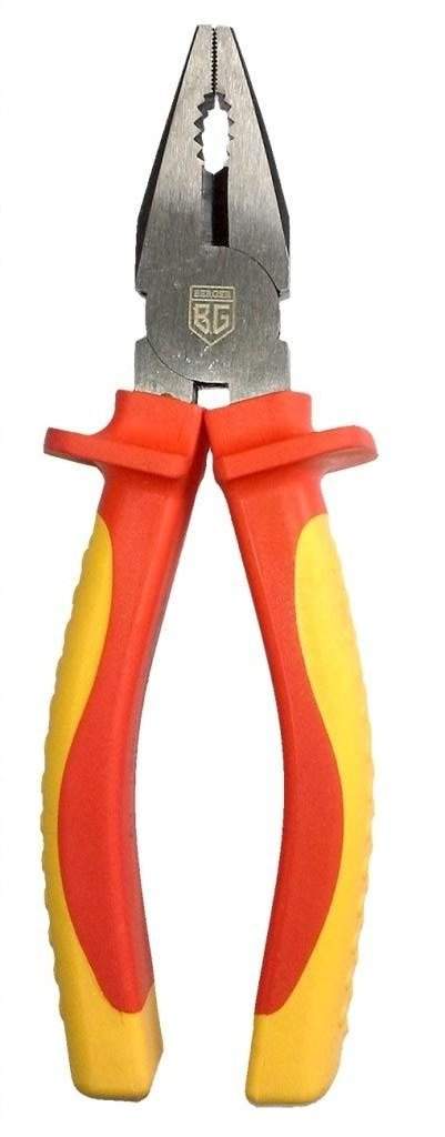 Плоскогубцы диэлектрические до 1000V 180 мм BERGER