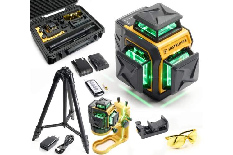 Профессиональный лазерный уровень INSTRUMAX  LINEPRO 3D Expert SET
