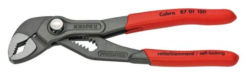 Клещи высокотехнологичные сантехнические KNIPEX KN-8701125  КОБРА  (125мм)