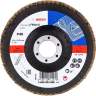Bosch 2608603656 BOSCH Круг лепестковый торцевой (КЛТ), S.f.Metal 125мм К40 - Bosch 2608603656