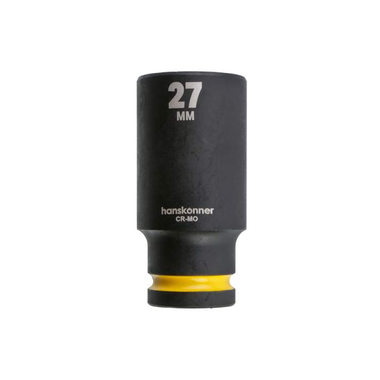 HK1045-19-1/2X27L Головка торцевая ударная глубокая 1/2&ampquot 27 мм