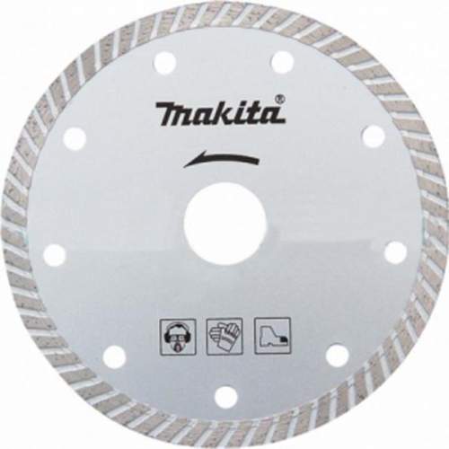 MAKITA Диск алмазный сплошной рифленный по граниту Turbo 230х22,23