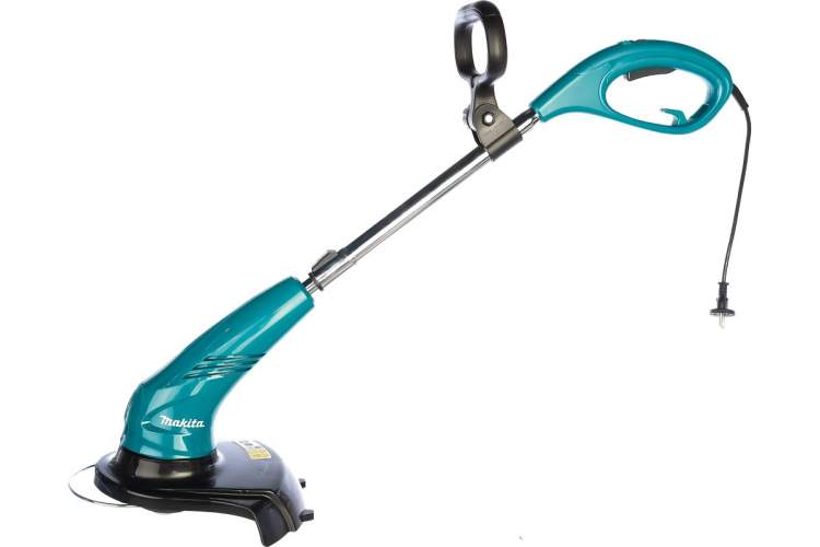 MAKITA Триммер электрический 450Вт,2в1триммер/кромкорез,d-30см,D-рукоятка,телескопическая штанга