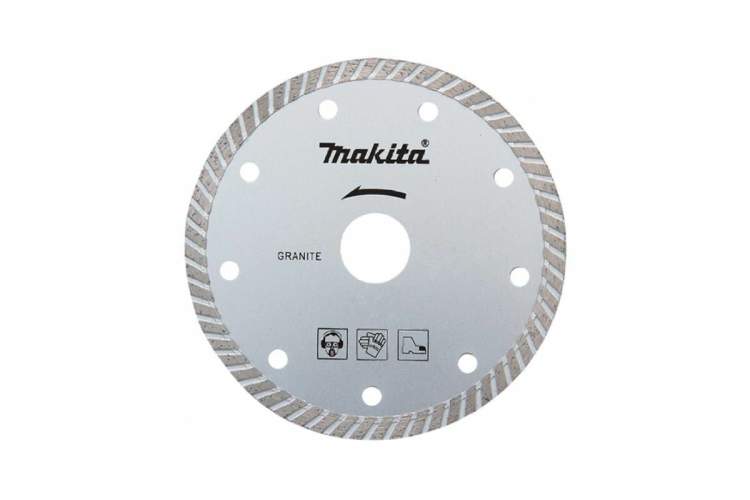 MAKITA Диск алмазный сплошной рифленный по керамич.плитке 125х20