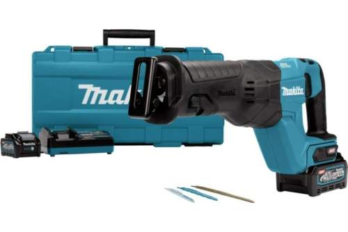 MAKITA Пила сабельная аккум., XGT BL 40В, ход 32 mm, рез 255мм, эл. тормоз, XPT,  2x4А/ч+ЗУ кейс