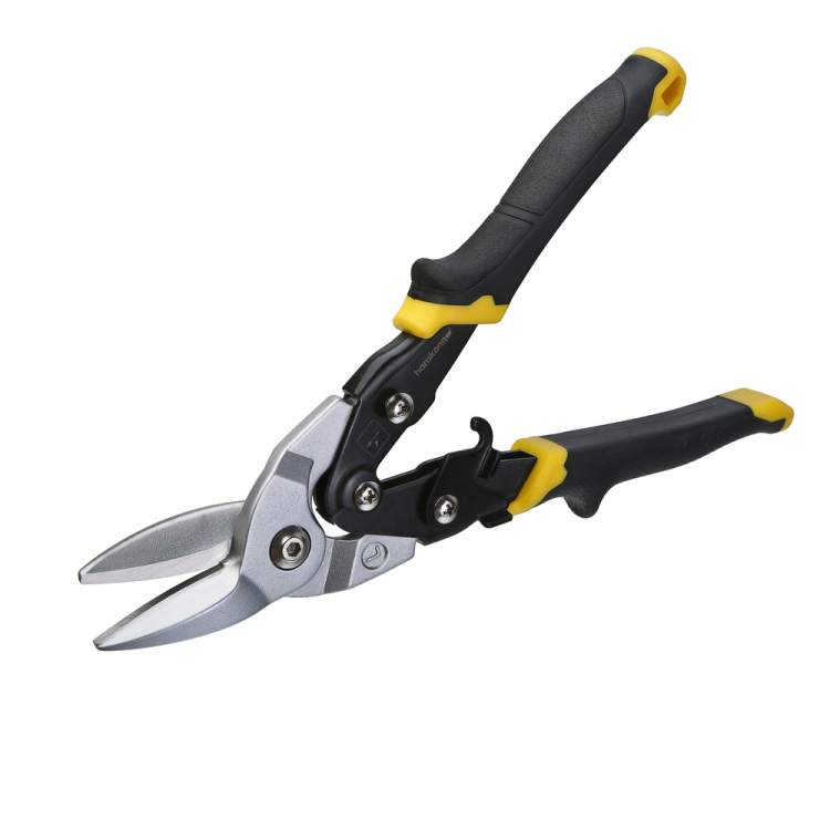 Ножницы по металлу, 250 мм, левый рез, СrMo, Hanskonner