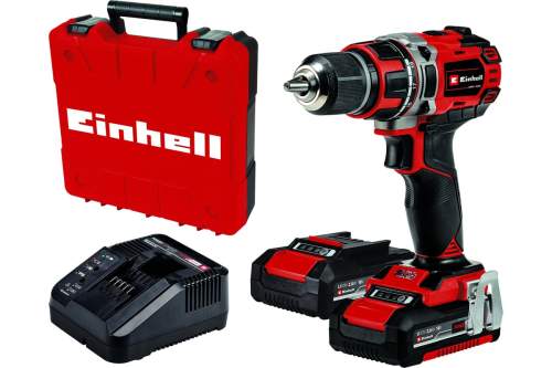 Дрель аккум. бесщет. 18В,13мм, 50Нм. 2x2.0Ач,кейс/Einhell PXC TE-CD