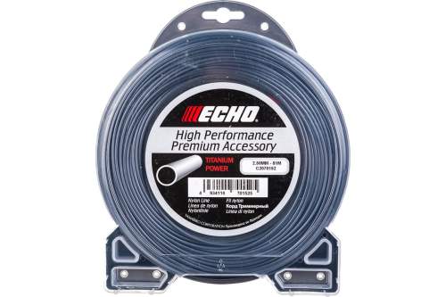 Корд триммерный ECHO Titanium Power Line 2,5мм*81м (круглый)
