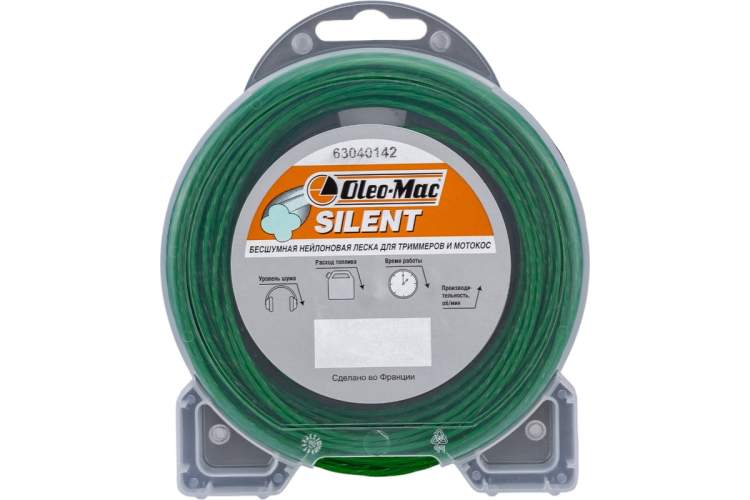 Леска 1.6мм 15м silent (блистер) Oleo-Mac