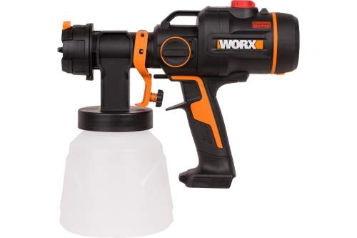 Краскопульт аккумуляторный, бесщеточный WORX WX020.9, 20В, без АКБ и ЗУ