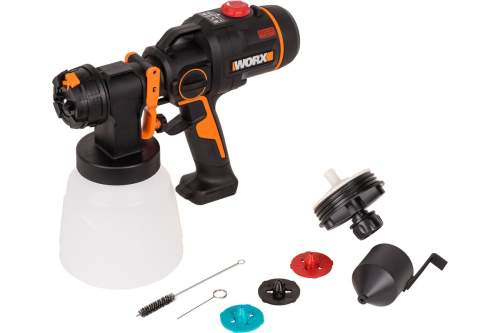 Краскопульт аккумуляторный, бесщеточный WORX WX020.9, 20В, без АКБ и ЗУ