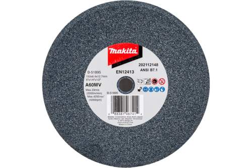 MAKITA Точильный круг 150х6,4х12,7 А60М